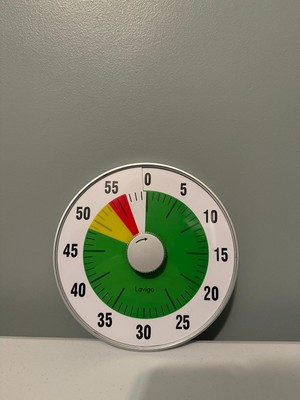 Kitchen Timer, Countdown Visual Analog Timer