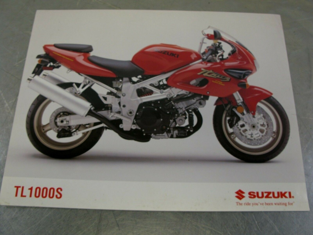 Suzuki Dealer Sales Brochure Factory Original OEM 1997 TL1000S TL1000 S TL  1000