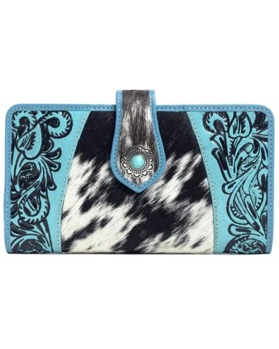 Myra Bag Women's Las Mijitas Tooled Wallet - S-10770 - Picture 1 of 4