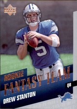 Drew Stanton - 2007 Upper Deck - #RFT-DS - Rookie Fantasy Team Football