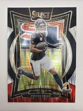 2024 Panini Select - Concourse Stefon Diggs #94 Black & Red Shock Prizm