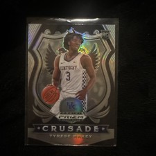 Tyrese Maxey 2020-21 Prizm Draft Picks Crusade Silver Prizm Rookie Card (RC)