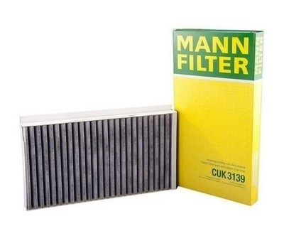 MANN-FILTER #CUK 3139 Cabin Air Filter with Activated Charcoal