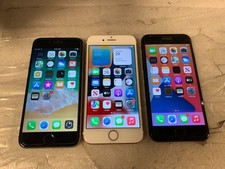 Lot of 3 Apple iPhone 7  6  128GB  Unlock  Tested
