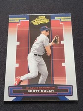 Scott Rolen 2005 Playoff Absolute Memorabilia Retail Gold #72  Cardinals NM