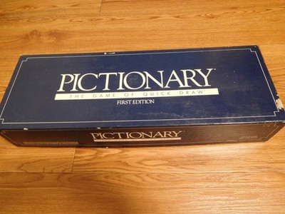 Pictionary First Edition 1987  #100 Game Of Quick Draw