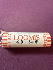 2021 Washington Crossing The Delaware P & D Quarter Roll 40 Coins - Circulated