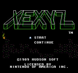 Xexyz - NES [Cartridge Only]