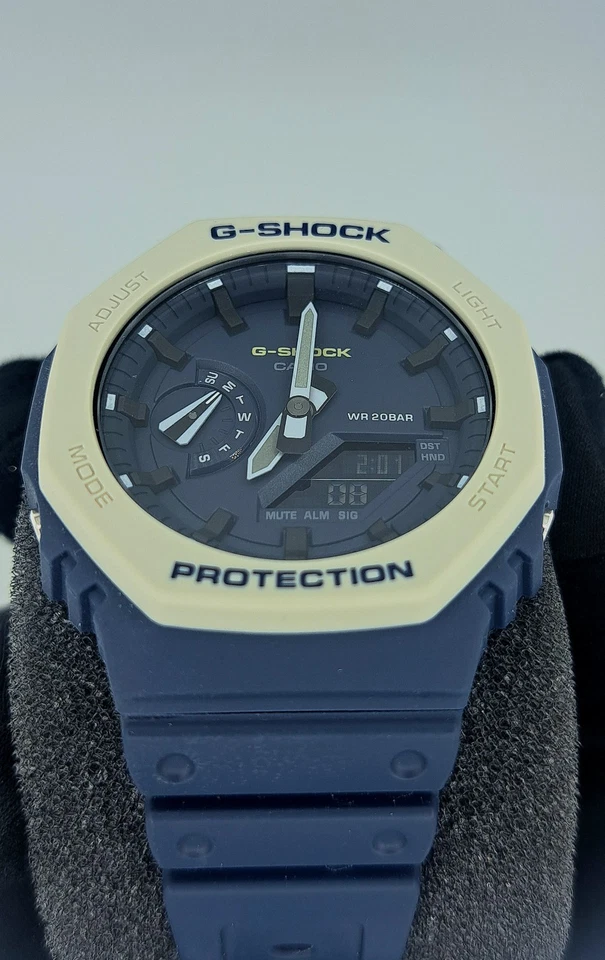 Reloj Casio G‐SHOCK GA2110ET‐2A Analógico‐Digital Azul Foto 2 de 4