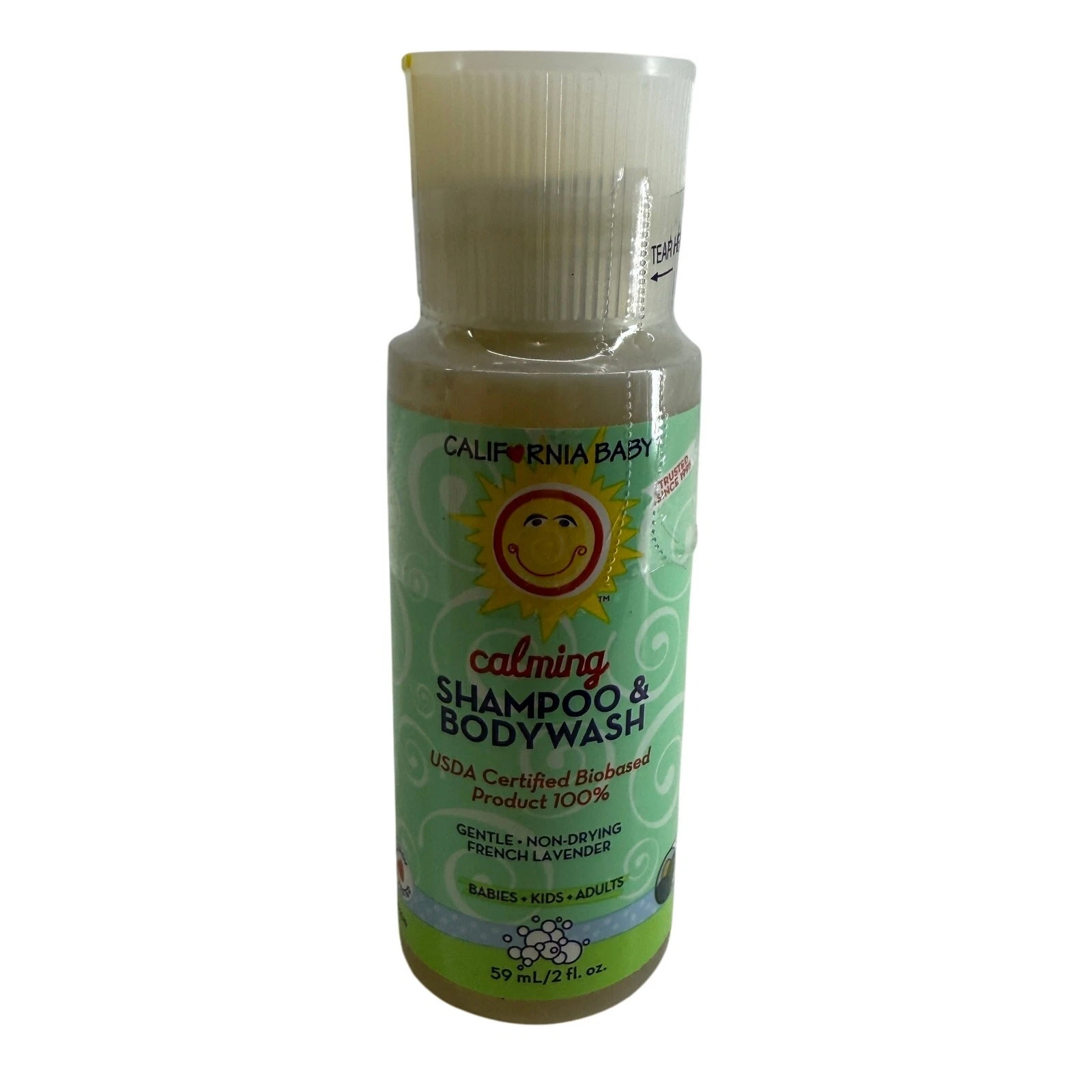 California Baby Calming Shampoo & Bodywash 59mL/2 Fl oz
Opens in a new window or tab