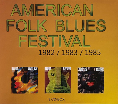 3 x CD - V.A.: American Folk Blues Festival 1982 / 1983 / 1985 - (B85)