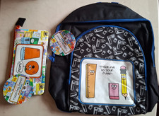 Rucksack und passendes Federmäppchen - NEU - tolles Geschenk - TODD GOLDMAN