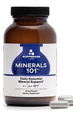 Suppgrade Labs Minerals 101 by Dave Asprey Daily Essential Mineral 90 capsules