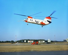 1972 NASA Vertol CH-46 Sea Knight Helicopter