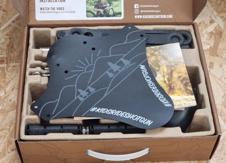 Original Shotgun MTB-Kinder­sitz, Gen 1, OVP, Set - Bild 2 von 4