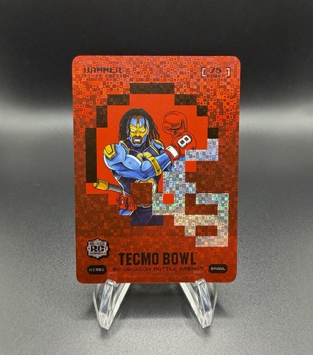 2026 Bo Jackson Battle Arena Tecmo Bowl Hammer Brawl Helmet Icon BF Rare SP