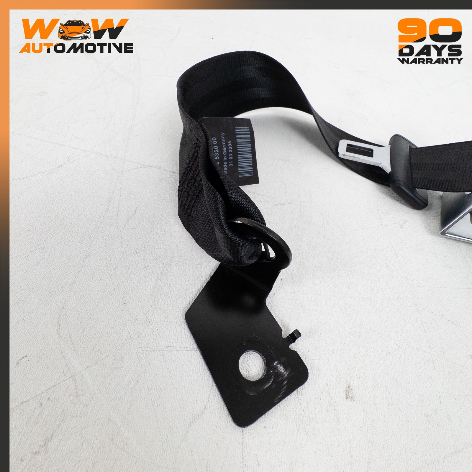 04-17 BENTLEY CONTINENTAL GT REAR RIGHT PASSENGER SIDE SEAT BELT RETRACTOR OEM