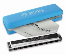 Seydel Sailor Steel tremolo harmonica - Free Us Shipping