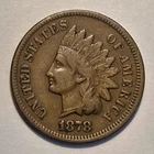 #1 "fine++" Low Mintage 1878 Indian Head Cent