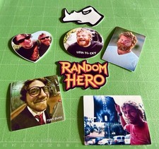 ryan dunn random hero - Set of 7 Stickers