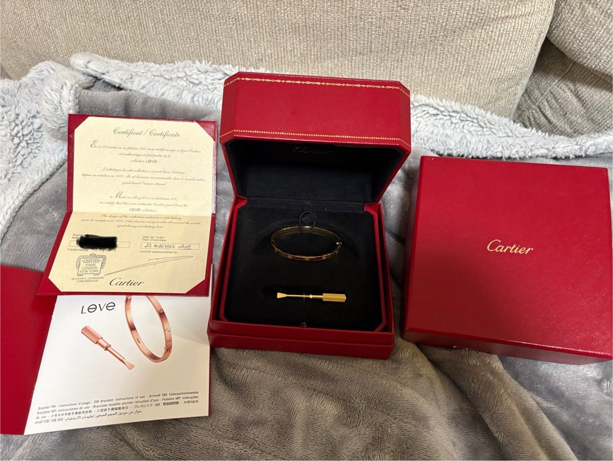 Bracelet Stack Gold Bracelets Used Cartier Love Bracelet Cartier
