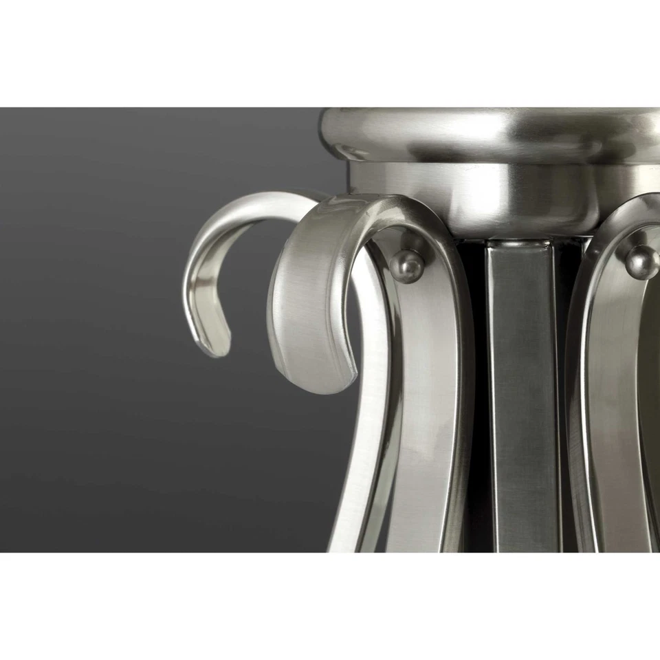 Lámpara de araña Progress Lighting P4405 níquel torino 3 luces 19" W Foto 2 de 4