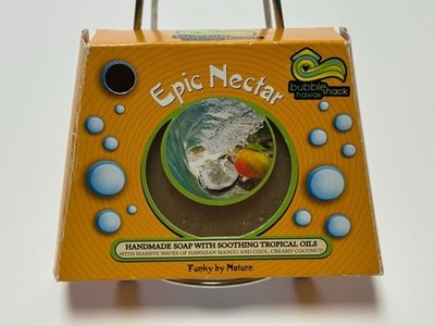 Bubble Shack Hawaii Epic Nectar Bar Soap - New