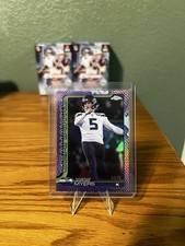 Topps Chrome Football 2025 - Jason Myers Seahawks Purple Football Refractor /75 