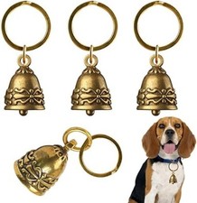 4 PCS Copper Collar Bells for Small Pets DIY Retro Craft Tag Accessories New USA