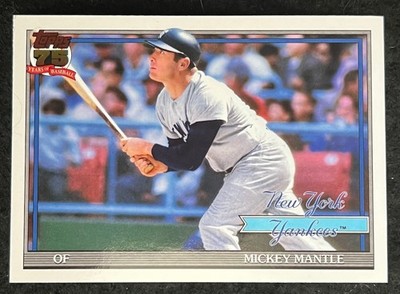 2026 Topps Series 1 - #T91-48 - Mickey Mantle - Yankees - HOF