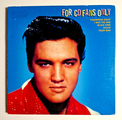 Elvis Presley - For CD Fans Only / Ltd Numbered BMG Promo CD