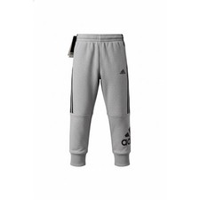 Adidas Kids Core Badge 21 Jogger Pants Charcoal Grey, Size 5, NWT