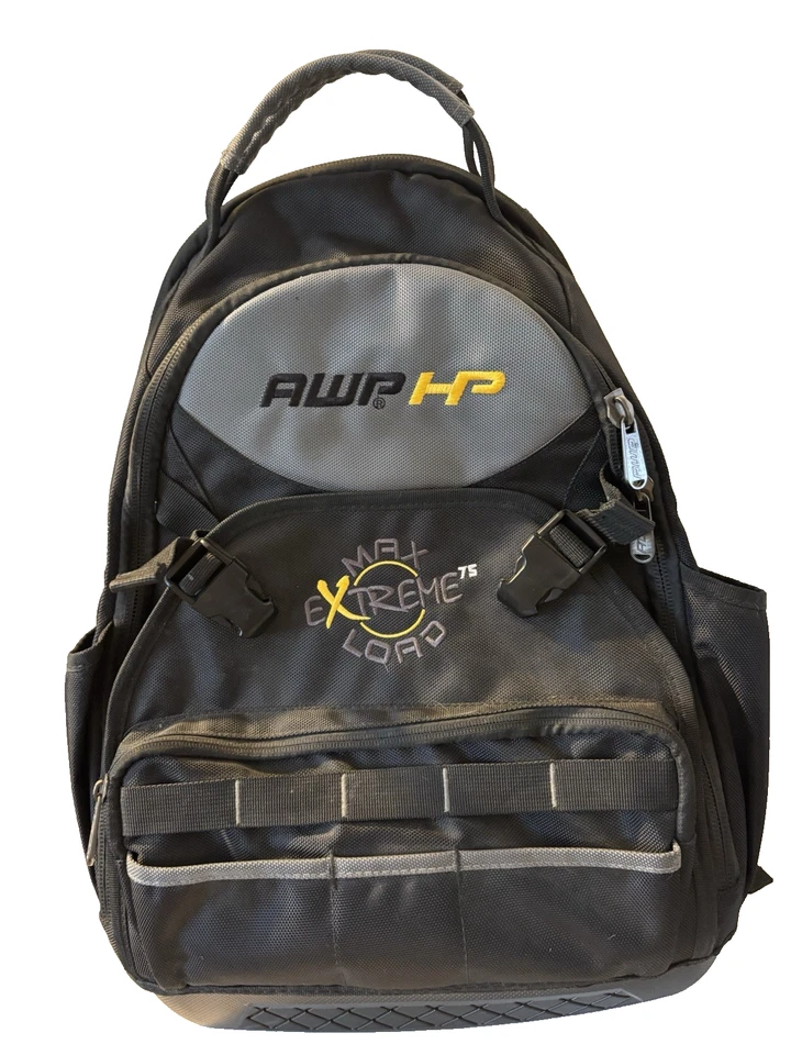 AWP HP Max Extreme Load Tool Backpack Zippers pockets work site garage travel XL - Image 3 of 4