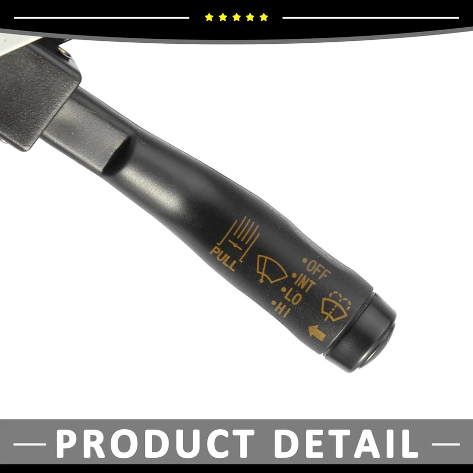 Interruptor de señal de giro negro apto para GMC W5500 Forward 1997 2006 8973640740 1/lote Foto 4 de 4