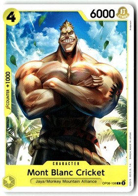 Mont Blanc Cricket OP08-108 Common Two Legends One Piece Near Mint