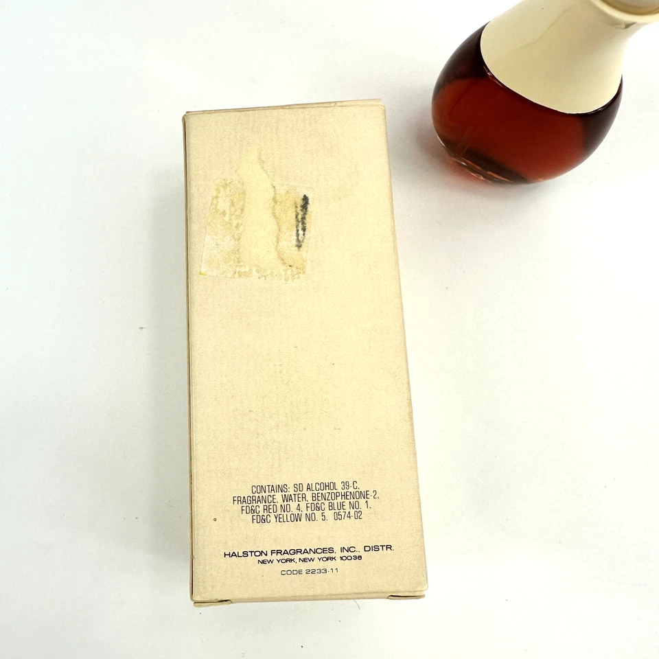 Halston para Mulheres Colônia 1oz-30ml Spray Raro e Descontinuado FÓRMULA VINTAGE - Imagem 4 de 4