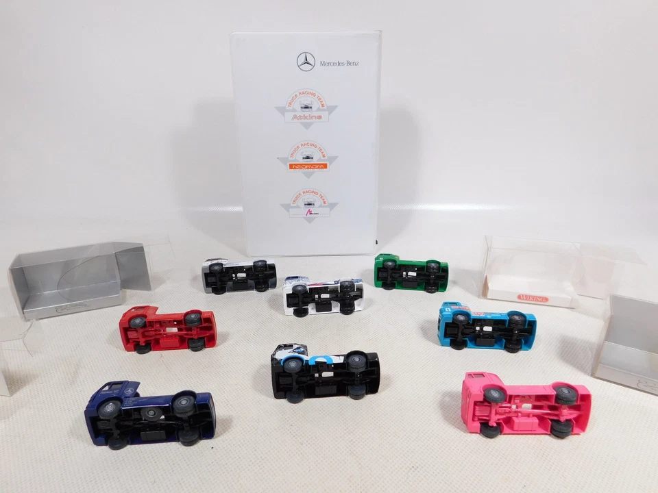 Lote de camiones de carreras Wiking 1:87 H0 MB Truck Race 441 temporada 94 etc #EG949-1 como nuevo Foto 3 de 4