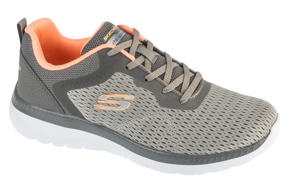 sneakers Femme, Skechers Bountiful - Quick Path, Gris - Photo 1/4