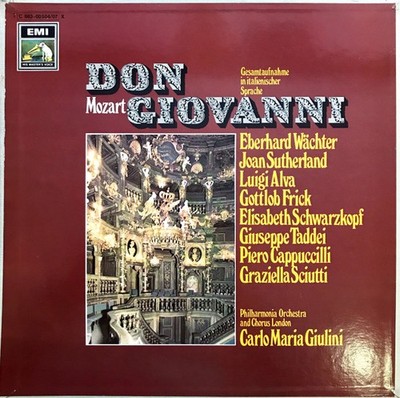 Mozart* - Eberhard Wächter, Joan Sutherland, Luigi Alva, Gottlob Fr Vinyl 208916