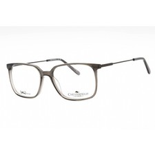Chesterfield Men's Eyeglasses Grey Crystal Plastic Square Frame CH 103XL 0CBL 00