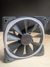 NZXT AER RGB 2 120mm RGB Fluid Dynamic Bearing PWM Fan BLACK