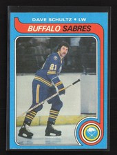1979-80 Topps #134 Dave Schultz Buffalo Sabres EX