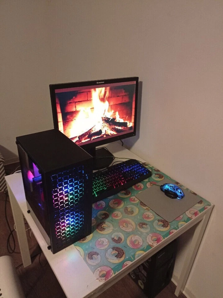 X79 Gaming PC | i7-4960X 8 x 3,6 GHz 32 GB Ram 480 SSD 1TB HDD RX460 Win11Pro - Bild 2 von 4