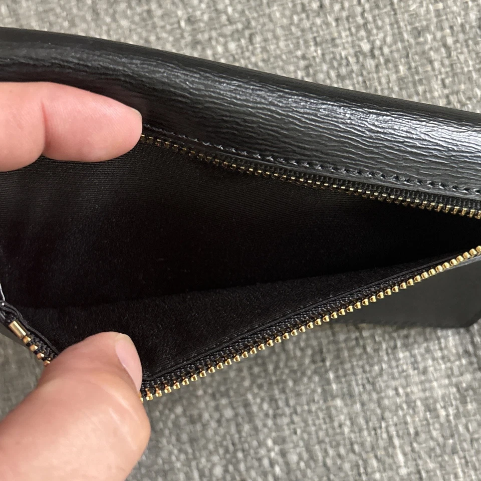 Ralph Lauren RLL Bennington Slim Leather Wallet Black - Image 4 of 4