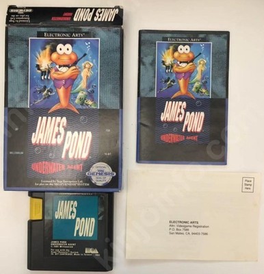 James Pond Complete Genesis North American Edition #acb497