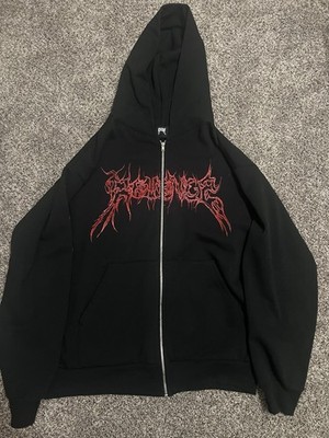 Revenge Black F-VETEMENTS Zip Hoodie - XL | eBay