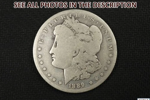 NobleSpirit 1889 O Morgan Silver Dollar AVG / Good