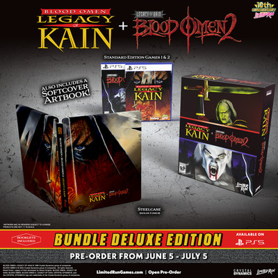 Blood Omen 1 & 2: Legacy of Kain Deluxe Edition LIMITED RUN GAMES PS5 pre-order