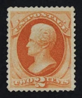 CKStamps: US Stamps Collection Scott#183 2c Jackson Unused NG