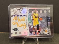 LeBron James 2025 Topps Chrome Inspirational All Hail the King Lakers